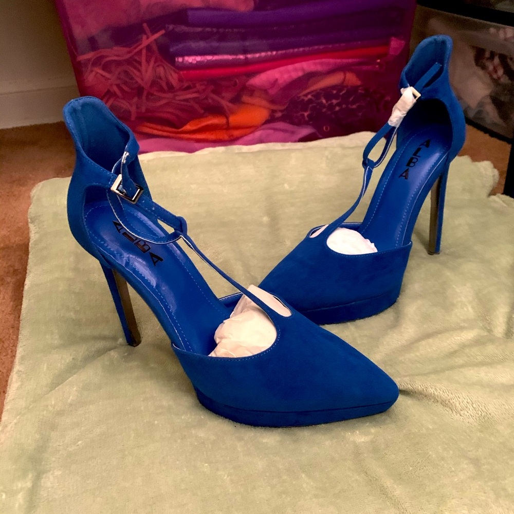 Alba Royal Blue Shoe